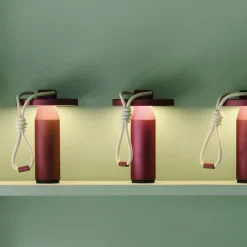 Quasar portabel bordslampa lila