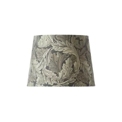 Qvist Classic Round 32 cm Lampskärm William Morris Acanthus Grey