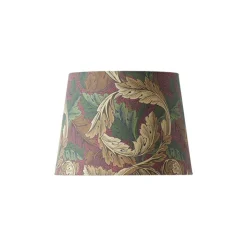 Qvist Classic Round 32 cm Lampskärm William Morris Acanthus Red