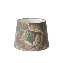 Qvist Classic Round 32 cm Lampskärm William Morris Acanthus Red