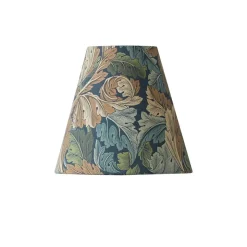 Qvist Classic Top Ring 22cm lampskärm William Morris Acanthus, Blue