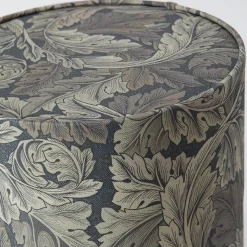 Qvist Modern Round 32 cm Bordslampa William Morris Acanthus Grey