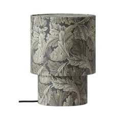 Qvist Modern Round 32 cm Bordslampa William Morris Acanthus Grey