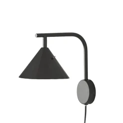 Rain vägglampa svart