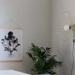 Ray plafond borstad mässing