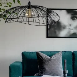 Ray 70 taklampa svart