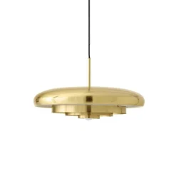 Resonant taklampa mässing