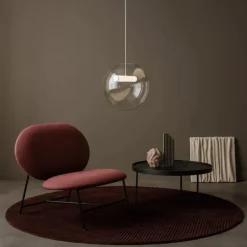 Reveal 45 taklampa grå