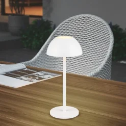 Ricardo portabel bordslampa vit