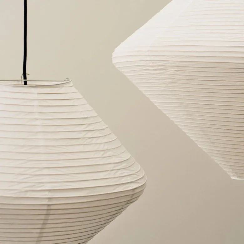 Rice paper shade Diamond lampskärm Ø60 vit