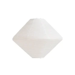 Rice paper shade Diamond lampskärm Ø60 vit