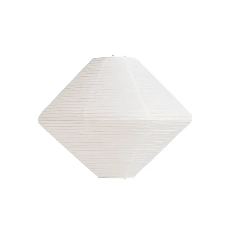 Rice paper shade Diamond lampskärm Ø60 vit