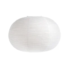 Rice Paper shade Ellipse lampskärm vit
