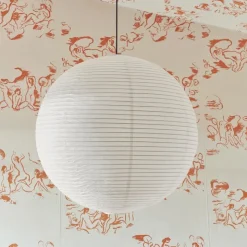 Rice Paper shade Ø60 lampskärm vit