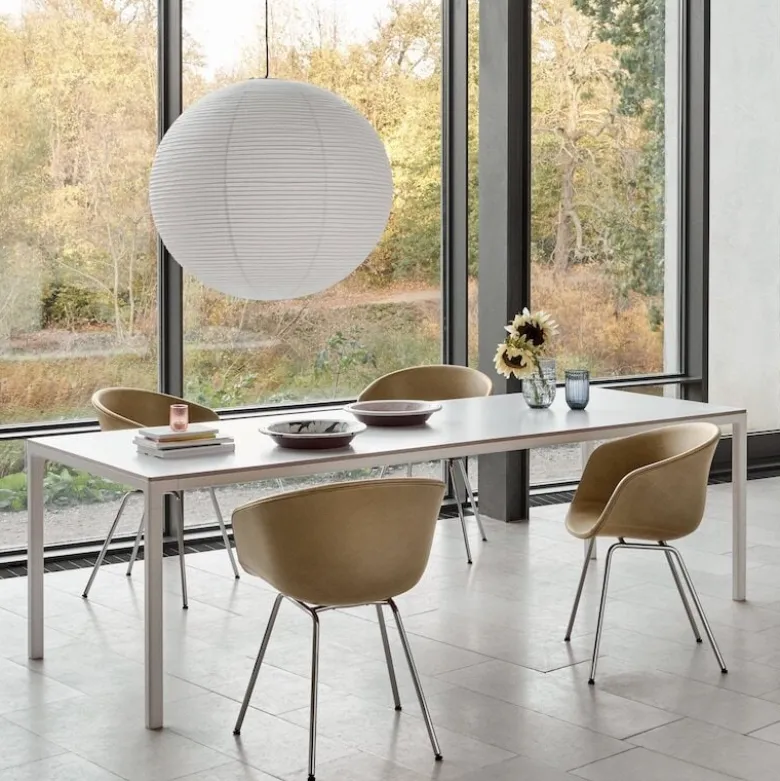 Rice paper shade Ø80 lampskärm vit