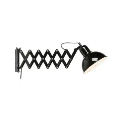 Riggs vägglampa svart