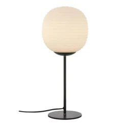 Rille bordslampa svart/opal