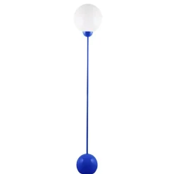 Ripley golvlampa blå/vit
