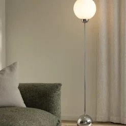 Ripley golvlampa krom