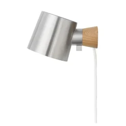 Rise vägglampa rostfritt stål