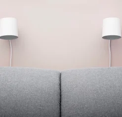 Rise Vägglampa vit