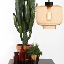 Ritz taklampa amber/svart