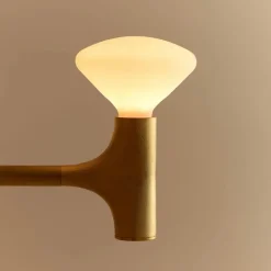 Root one-tier large chandelier solid brass