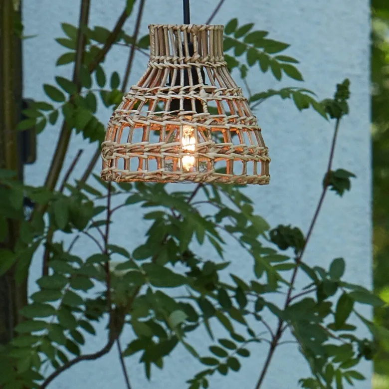 Sarah Outdoor Ø27 taklampa natur