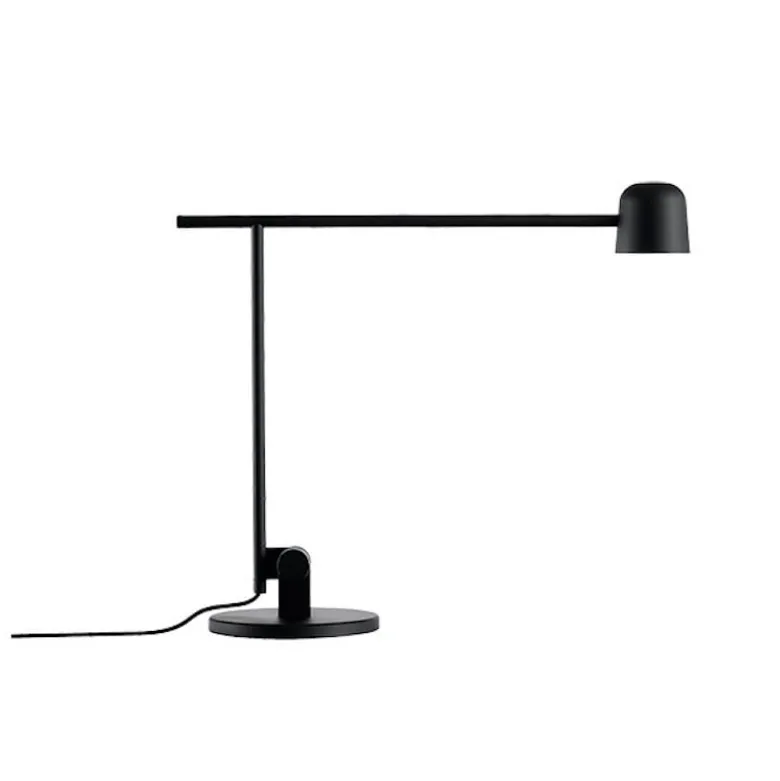 Satellite bordslampa matt black