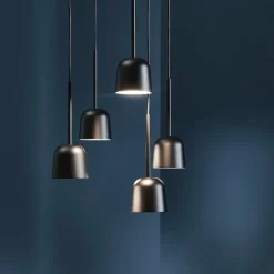 Satellite taklampa Ø7 matt black