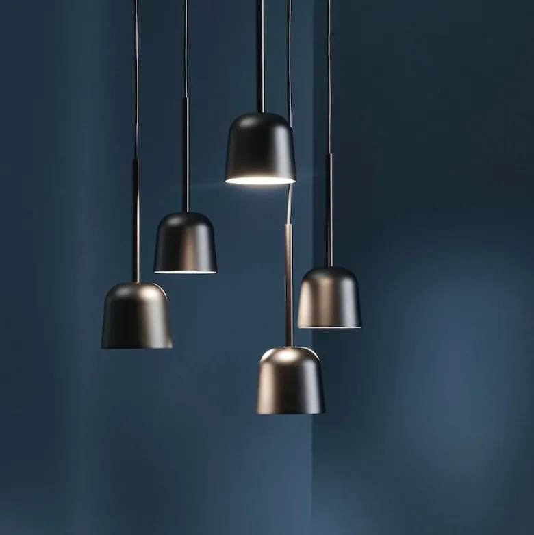 Satellite taklampa Ø7 matt black