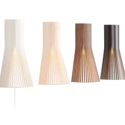 Secto 4231 Vägglampa valnöt