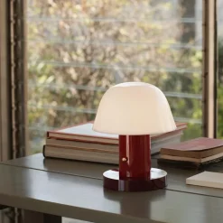 Setago JH27 bordslampa maroon/grape