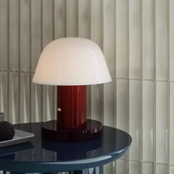 Setago JH27 bordslampa maroon/grape