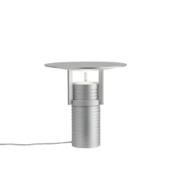 Set bordslampa aluminium