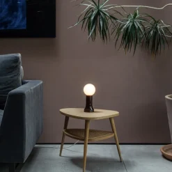 Shore bordslampa bottle brown