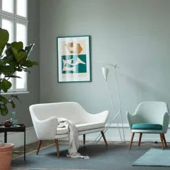Silhouette golvlampa warm white