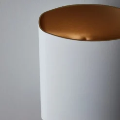 Sinne Vägglampa Vitstruktur/mässing