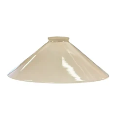 Skomakarskärm flat 250mm varmgrå
