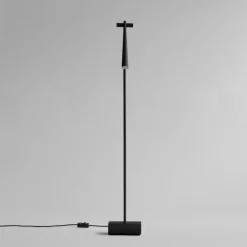 Snake golvlamp burned black