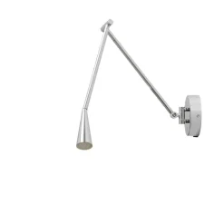 Snake vägglampa chrome
