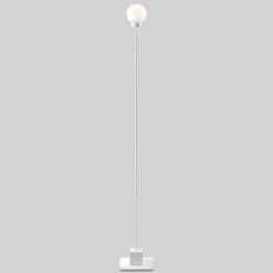 Snowball golvlampa vit