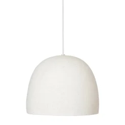 Speckle large taklampa benvit