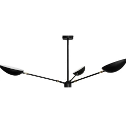 Spoon taklampa svart