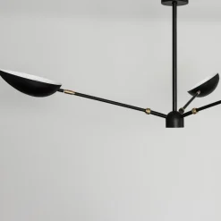 Spoon taklampa svart