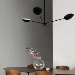 Spoon taklampa svart