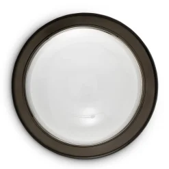 Spot Round vägglampa svart