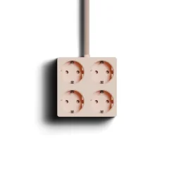 Squared S1 grenuttag pale pink