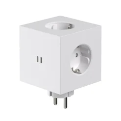 Square 2 grenuttag dual USB-C 30W Martinelli Luce Edition opal white