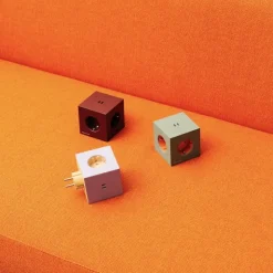 Square 2 grenuttag 30W Dual USB-C BAUHAUS Lavender Glow